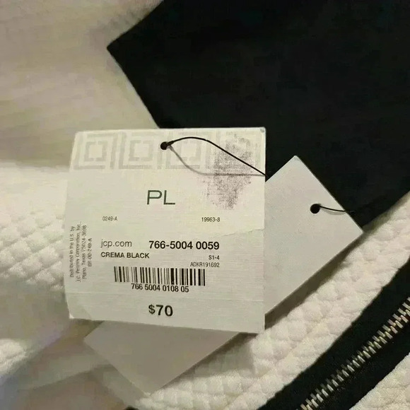 Liz Claiborne Petite Women's Jacket - Crema Black - New with Tags - Picture 8 of 8